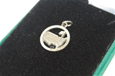 Masters Tournament .925 Sterling Silver Logo Pendant In Box