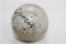 Robert 'Bobby' T. Jones, Jr. Signed Spalding Mesh Pattern Golf Ball with Provenance JSA FULL #98454BB