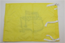 Arnold Palmer Signed 2006 Masters Embroidered Flag with Years Won Notation JSA ALOA