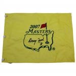 Doug Ford Signed 2007 Masters Embroidered Flag with Year Won Notation JSA ALOA