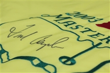 Fred Couples Signed 2003 Masters Embroidered Flag - Full Signature JSA ALOA