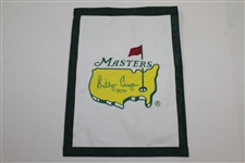 Billy Casper Signed Undated Masters Garden Flag with Year Won Notation JSA ALOA