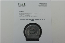 Herman Keiser Signed Masters Pewter Putting Cup with Year Won Notation JSA ALOA