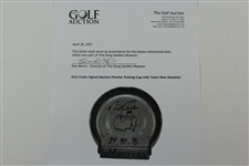Nick Faldo Signed Masters Pewter Putting Cup with Years Won Notation JSA ALOA