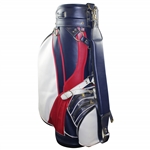 Arnold Palmer Signed Career Major Victories Full Size Gemini Golf Bag JSA ALOA