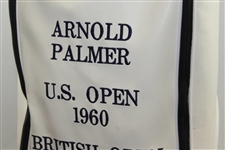 Arnold Palmer Signed Career Major Victories Full Size Gemini Golf Bag JSA ALOA