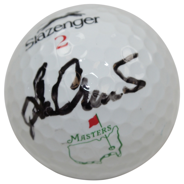 Ben Crenshaw Signed Masters Logo Slazenger Golf Ball JSA ALOA