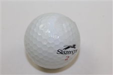 Ben Crenshaw Signed Masters Logo Slazenger Golf Ball JSA ALOA