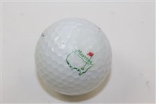 Byron Nelson Signed Masters Logo Slazenger Golf Ball JSA ALOA