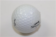 Art Wall Signed Masters Logo Slazenger Golf Ball JSA ALOA