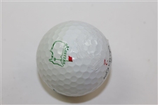 Sam Snead Signed Masters Logo Slazenger Golf Ball JSA ALOA