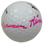 Herman Keiser Signed Masters Logo Slazenger Golf Ball JSA ALOA