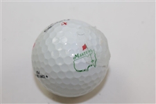 Herman Keiser Signed Masters Logo Slazenger Golf Ball JSA ALOA