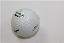 Gary Player Signed Masters Logo Slazenger Golf Ball JSA ALOA