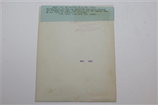 1929 Walter Hagen 'Wins British Open at Muirfield' Poses With Claret Jug Wire Photo