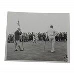 1932 Walter Hagen & Gene Sarazen Match Play with Francis Ouimet and Jess Sweetser Wire Photo