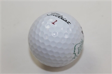 Trevor Immelman Signed Augusta National Golf Club Logo Titleist Golf Ball JSA ALOA