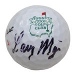 Larry Mize Signed Augusta National Golf Club Logo Titleist Golf Ball JSA ALOA