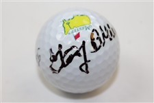 Gay Brewer Signed Masters Logo Titleist Golf Ball JSA ALOA