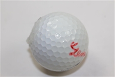 Gene Sarazen Signed Masters Logo Slazenger Golf Ball JSA ALOA