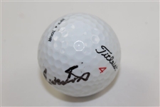 Seve Ballesteros Signed St. Andrews Logo Titleist Golf Ball JSA FULL #BB98431