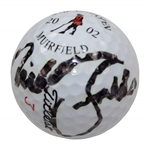 Nick Faldo Signed 2002 Muirfield Logo Titleist Golf Ball JSA ALOA
