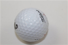 Nick Faldo Signed 2002 Muirfield Logo Titleist Golf Ball JSA ALOA