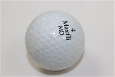 Greg Norman Signed 1994 OPEN at Turnberry Logo MaxFli Golf Ball JSA ALOA