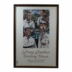 George Bush, Clint Eastwood, Doug Sanders, & Willie Nelson Signed 1995 Doug Sanders Celebrity Classic Poster JSA ALOA