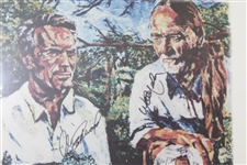George Bush, Clint Eastwood, Doug Sanders, & Willie Nelson Signed 1995 Doug Sanders Celebrity Classic Poster JSA ALOA