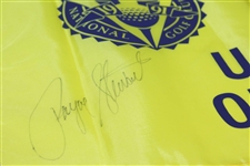 Payne Stewart Signed 1991 US Open at Hazeltine Yellow Screen Flag JSA ALOA 