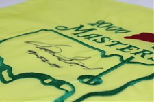 Sam Snead Signed 2000 Masters Embroidered Flag with Years Won JSA ALOA