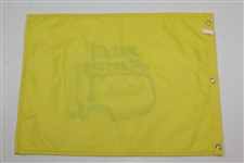 Tom Watson Signed 2013 Masters Embroidered Flag JSA ALOA