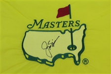 Jack Nicklaus Signed Rare 1997 Masters Full Center Embroidered Flag JSA ALOA