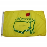 Gene Sarazen 1935 Signed 1995 Masters Yellow Screen Flag JSA ALOA