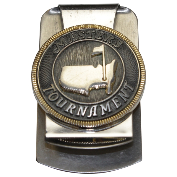 Undated Masters Tournament Used Money Clip