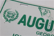 Classic Augusta Georgia Johnson Motors License Plate