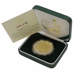 2021 Masters Tournament Ltd Ed Commemorative Coin #209/350 in Original Box with Certificate