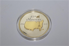 2021 Masters Tournament Ltd Ed Commemorative Coin #209/350 in Original Box with Certificate