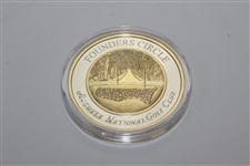 2021 Masters Tournament Ltd Ed Commemorative Coin #209/350 in Original Box with Certificate