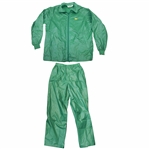 Unique Masters Tournament Green Rain Suit from Augusta National GC Store