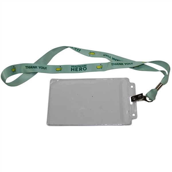 2021 Masters Tournament Healthcare Hero Lanyard