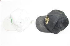 Fred Couples & Ben Crenshaw Signed Masters CBS Sports Logo Hats - White '92 & Black '95 JSA ALOA