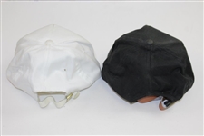 Fred Couples & Ben Crenshaw Signed Masters CBS Sports Logo Hats - White '92 & Black '95 JSA ALOA
