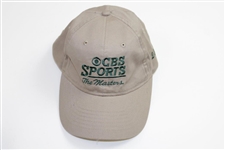 Six (6) The Masters Tournament CBS Sports Logo Hats - 2000-2001, 2006, 2010-2012