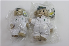Twelve (12) Assorted Masters Souvenir Caddie Bears - 2000-2009