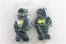 Twelve (12) Assorted Masters Souvenir Caddie Bears - 2000-2009
