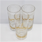 Three Classic Masters Tournament Champions Glasses - 1964 & 1965(2)