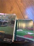 Twenty-Four (24) Assorted Masters Media Only Publications: Media Guides (1997-2009) & Players Guides (1995-2009)