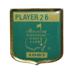 Charles Coodys 1987 Masters Tournament Contestant Badge #26